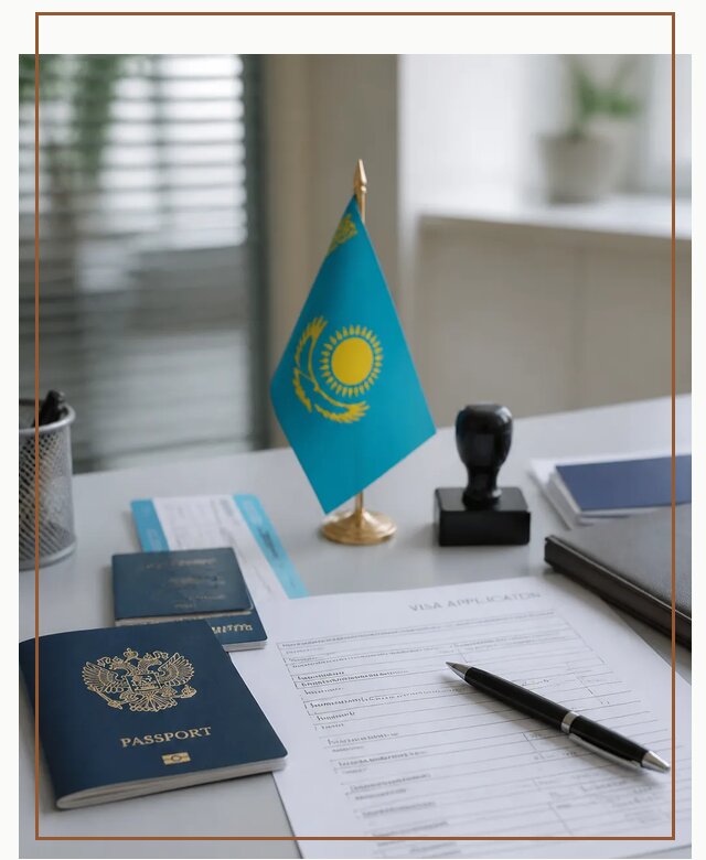 Оформление визы в Казахстан для поездки и работы в Южноуральске