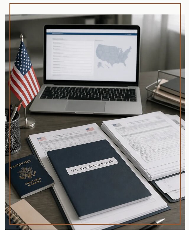 Оформление ВНЖ в США под ключ в Южноуральске по цене от 27340 р. | Гиперактив-Жрк