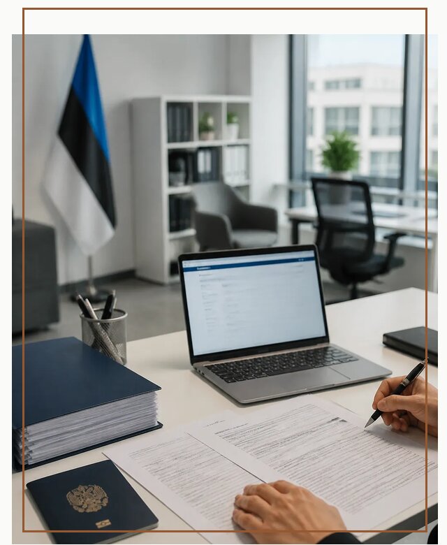 Оформление ВНЖ в Эстонии для переезда и легального проживания в Южноуральске